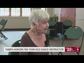 Tampa honors 100-year-old dance legend