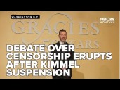 Debate over censorship erupts after ABC suspends Kimmel