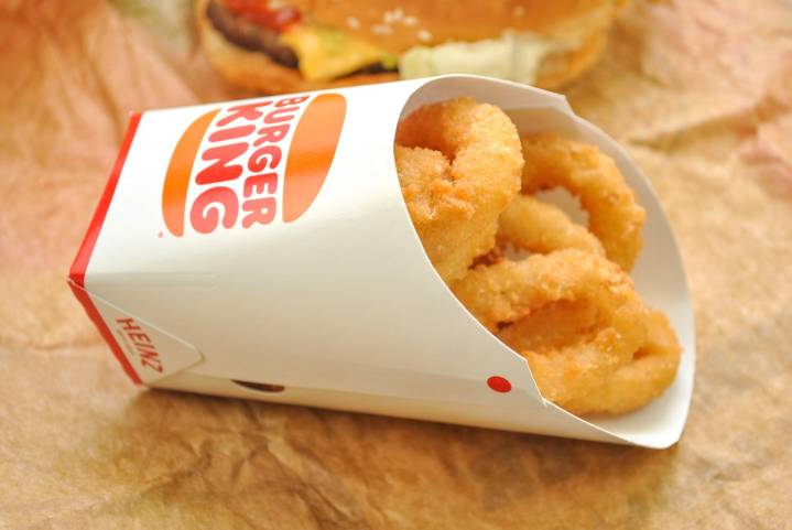 Los aros de Burger King no llevan cebolla: esto es lo que contienen