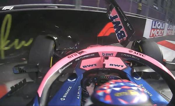 GP de Azerbaiyán: Colapinto chocó y Verstappen fue el más rápido en una accidentada clasificación