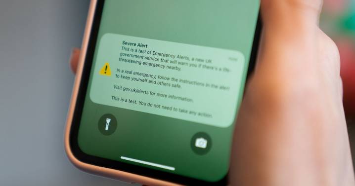 National emergency alert goes off but mobile phone users complain they 'didn't get it'