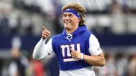 Eli Manning shares hilarious favor Giants rookie Jaxson Dart asked for