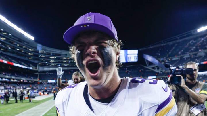 JJ McCarthy leads dramatic fourth-quarter comeback in NFL debut to help Vikings beat division rivals Bears on MNF