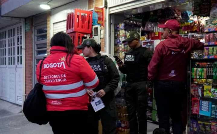 Registran la cifra más baja de hurtos en comercios y viviendas en Bogotá