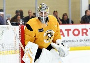 Penguins goalie Joel Blomqvist out at least a month with lower