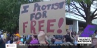 Protestors gather outside Des Moines Courthouse after school district superintendent taken into ICE custody