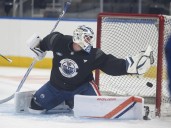 Oilers prospect begins pro journey by taking on McDavid and Draisaitl