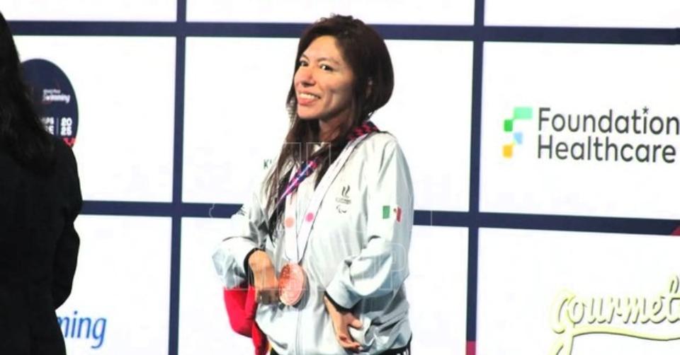 Fabiola Ram?rez logra bronce con r?cord de Am?rica en Mundial de Para Nataci?n Singapur 2025