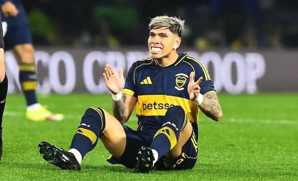 Boca sufre otra baja: se lesionó Palacios y no estará ante Defensa