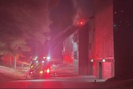 Firefighters from several communities battle condo blaze in Springfield Township