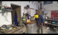 Vecinos del barrio Perón se capacitan en soldadura en cursos que fomentan la inserción laboral