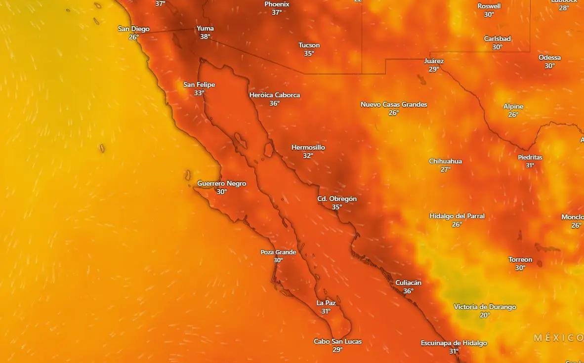 Clima en La Paz y Los Cabos, domingo 7 de septiembre de 2025