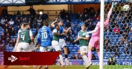 Rangers 2-0 Hibernian: Raskin and Miovski score as Rangers reach Premier Sports Cup semi