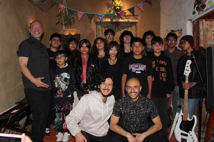 Concierto de percusión y batería en la Casa Cultural Pilón
