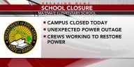 Ma’ema’e Elementary closed due to unexpected power outage