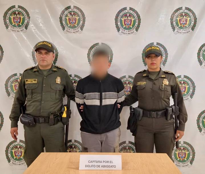La Policía lo capturó por abigeato en Chipaque Cundinamarca
