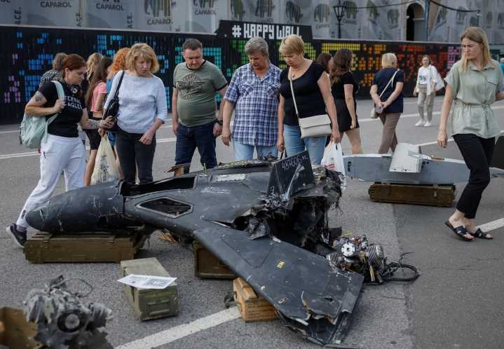 Scale of Russia's long-range attacks on Ukraine eases in August despite major strikes