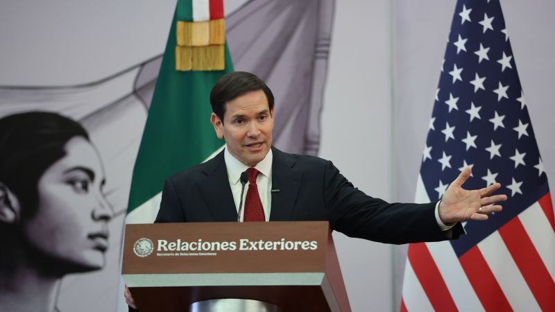 Marco Rubio, sobre el crimen organizado: No van a poder seguir actuando con impunidad