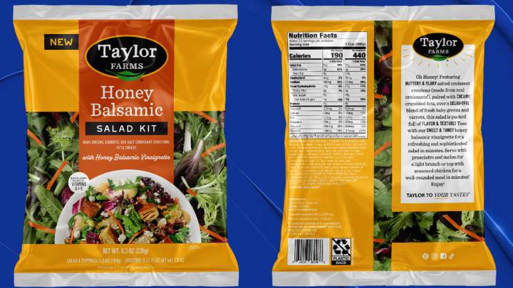 Salad kits sent to dozens of states, including Texas, recalled