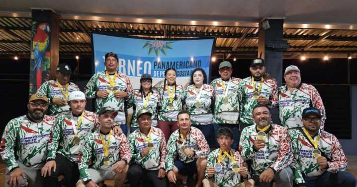 México se corona Campeón Panamericano de Pesca de Playa en Costa Rica; sinaloenses brillan en justa internacional