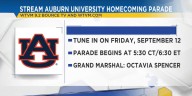WTVM to partner with Auburn University's Eagle Eye TV for homecoming parade coverage