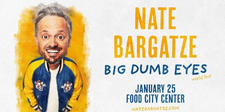 Nate Bargatze to bring his comedy tour to Thompson-Boling Arena at Food City Center