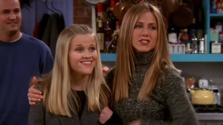 Reese Witherspoon Just Told Jennifer Aniston A Fact About Her Friends Stint In front Of A 'Live Studio Audience' She Never Knew