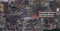 Moses Lake child airlifted after fall from second