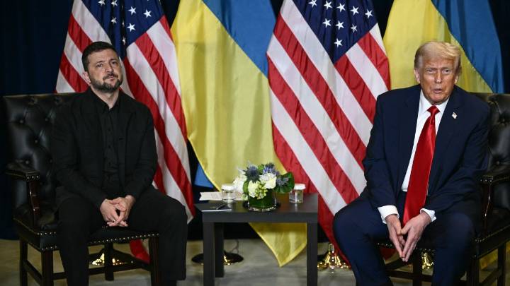 Trump con Zelenski en la ONU: "Ucrania podría recuperar su país en su forma original y, quién sabe, ¡quizás incluso ir más allá!"