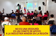 No es una Veeduría, es un comité de apoyo a la Industria Minera en la Región