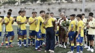 Acorán frustra el debut de Las Palmas C, que no puede con un Yaiza con diez durante una hora