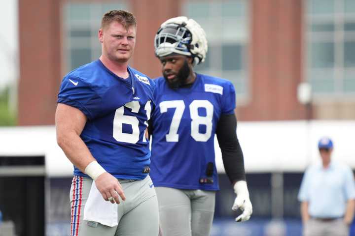 Giants are about to get their anchor back on the offensive line