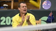 Two-time Grand Slam champion Lleyton Hewitt suspended for 2 weeks for pushing anti