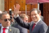 Sheinbaum recibe a Marco Rubio tras escalada de EU contra los cárteles