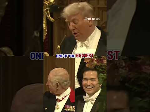 Trump: 'This is truly one of the highest honors of my life' #trump #shorts #royalfamily