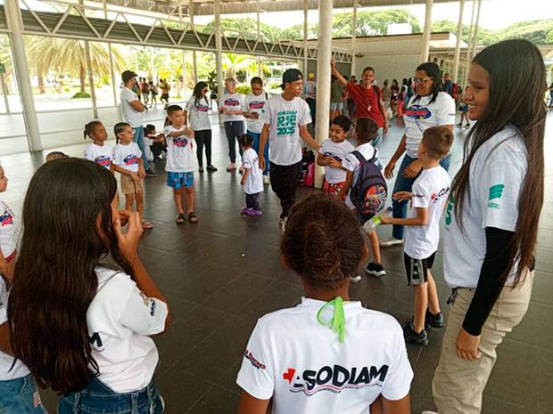 Pequeños de la familia Asodiam disfrutaron de una jornada recreativa
