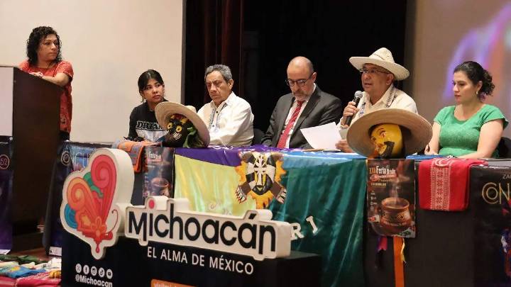 Zacán se prepara para el Concurso Artístico de la Raza Purépecha 2025