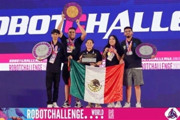 Oro y plata para México en el RobotChallenge 2025