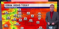 Sunny and warm Labor Day