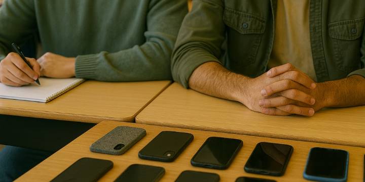 Este es el celular Motorola que dicen que se parece a un iPhone
