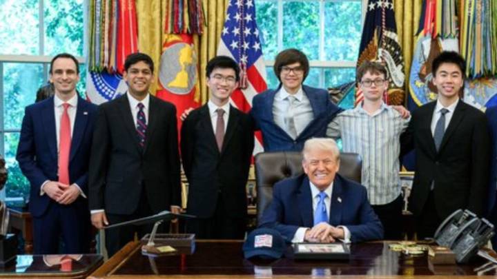 Meet Agastya Goel: Indian-Origin teen photographed with Trump for his genius win