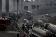 Identifican a dos víctimas mortales de la explosión de pipa en Iztapalapa
