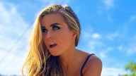 Carmen Electra, 53, shows fit body in bra and super short shorts as ageless model teases 'cheeky!'