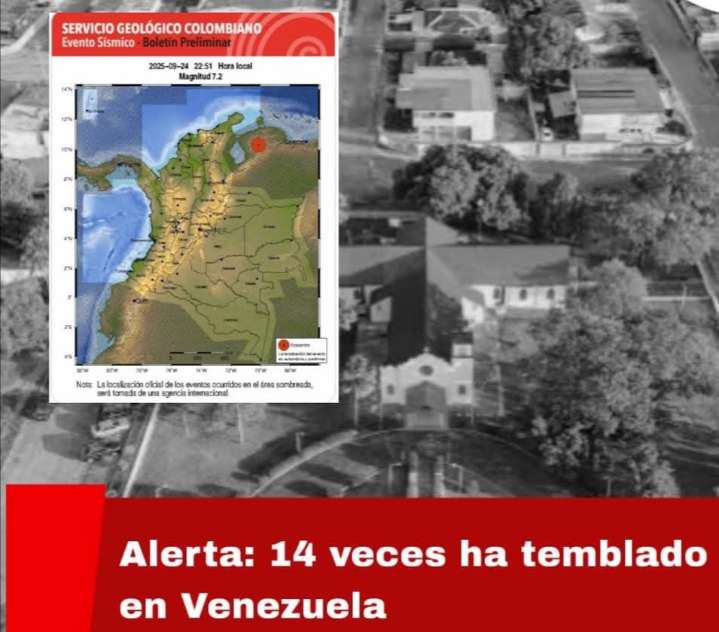 Venezuela Sacudida: 14 Sismos en Menos de 7 Horas