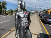 Life-sized mannequin with Charlie Kirk-related markings found at busy Staten Island intersection