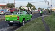 Bache provoca la muerte de una motociclista en Zapopan; la mujer cayó en el socavón y perdió el control de la moto