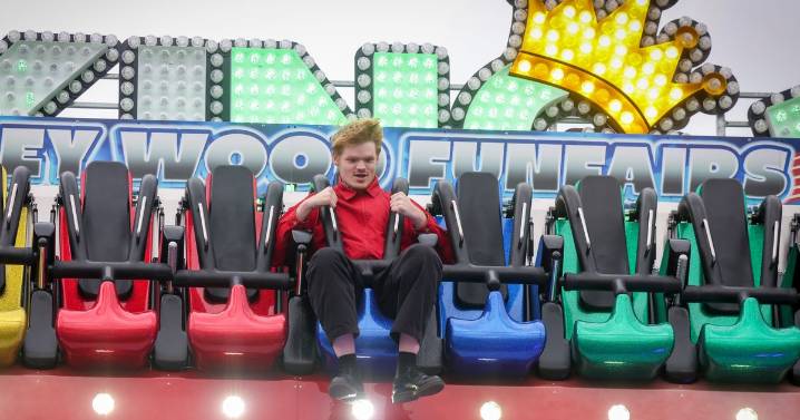 I'm terrified of rides but I tried one of the new ones at Goose Fair in Nottingham