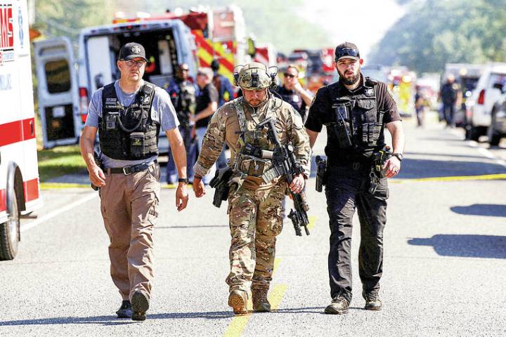 At least 2 dead, 8 wounded in Michigan church shooting