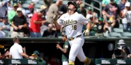 Athletics’ Nick Kurtz joins 30 HR club with bomb vs. Red Sox