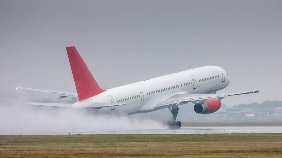 Passenger Jet Aborts Takeoff After Flames Start Shooting Out Of Engine